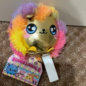 SQEEZAMALS PUNKY HEDGEHOG NWT